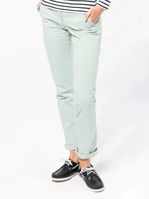 Ženske dolge hlače – Kariban – Ladies’ Chino Trousers KA741