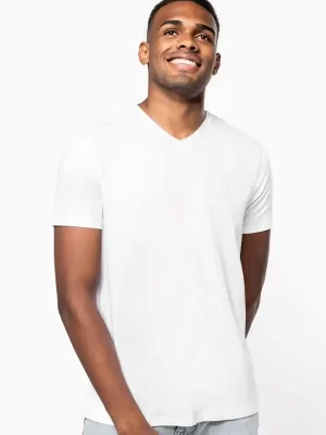 Majica – Kariban – Men’s Short-Sleeved V-Neck T-Shirt KA3014