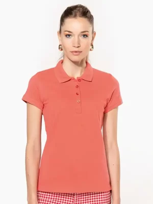 Ženska polo majica – Kariban – Ladies’ Short Sleeved Pique Polo Shirt KA255