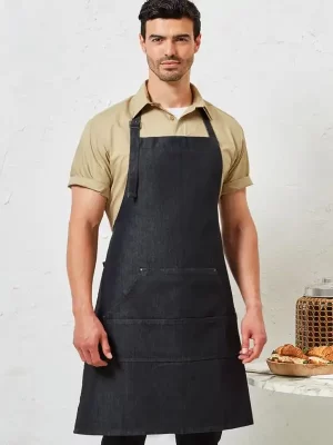 Predpasnik – Premier – Jeans Stitch Denim Bib Apron PR126