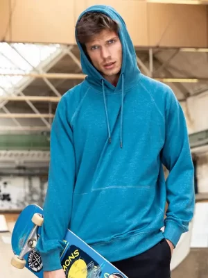 Pulover – Daiber – Men’s Raglan Hooded Sweatshirt JN 8024