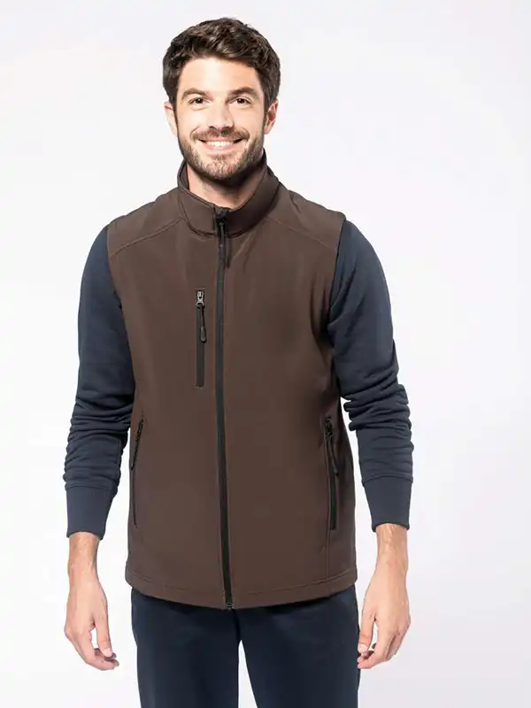 Brezrokavnik - Kariban - Men's Softshell Bodywarmer KA403