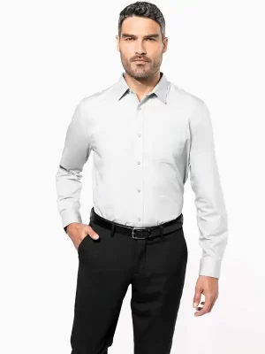 Srajca  Men’s Long-Sleeved Cotton Poplin Shirt KA541