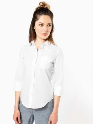 Ženska srajca – Kariban – Ladies’ ¾ Sleeved Shirt KA558