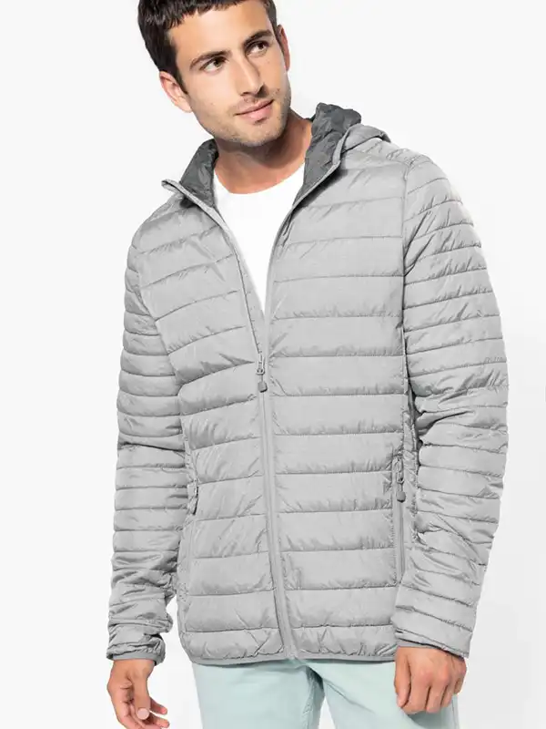 Jakna - Kariban - Men's Lightweight Hooded Padded Jacket KA6110
