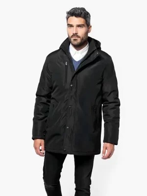 Jakna – Kariban – Parka With Removable Hood KA656
