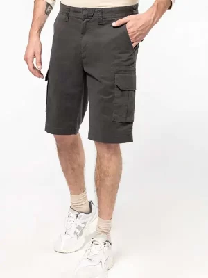 Kratke hlače – Kariban – Men’s Multipocket Bermuda Shorts KA754