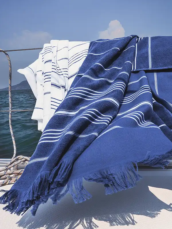Brisača - Olima - Striped Beach & Spa Peshtemal Towel OL1000