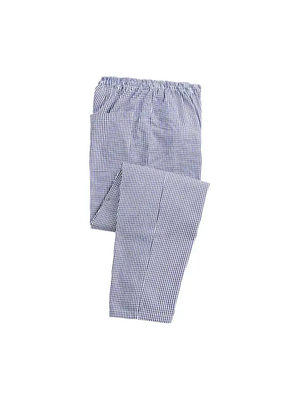 Navy/White Check