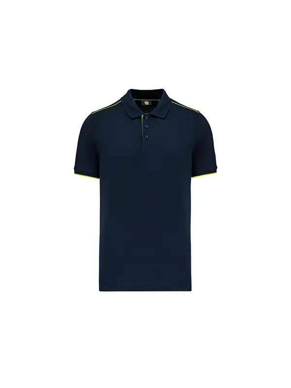 Navy/Fluorescent Yellow