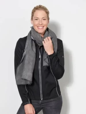 Ženski softshell – Daiber – Ladies’ 3-Layer Softshell Jacket, Zip-off Sleeves JN 1121