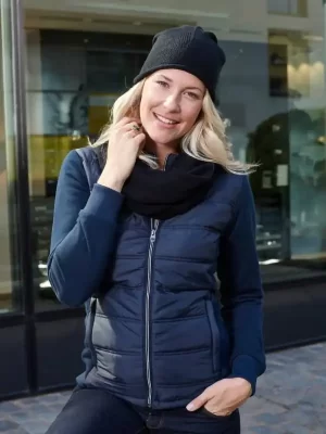 Ženska jakna – Daiber – Ladies’ Hybrid Sweat Jacket JN 1123