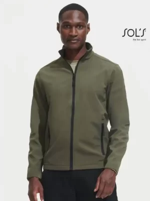 Softshell – Sol’s – Race Men – Softshell Zip Jacket SO01195
