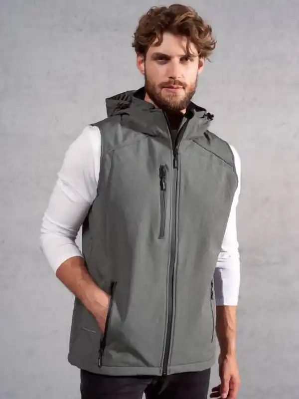 Brezrokavnik - Promodoro - Men's 2-Layer Softshell Bodywarmer 7840