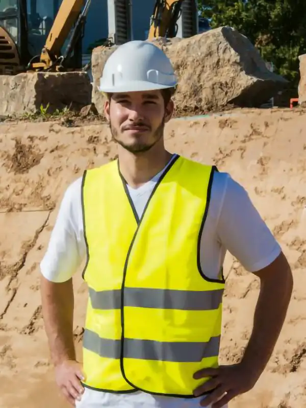 Odsevni brezrokavnik - Korntex - Wolfsburg Basic Safety Vest KXVW