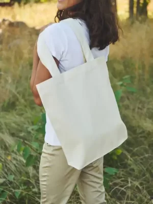 Vrečka – Neutral – Heavy Cotton Bag with long handles “Tiger” T90003
