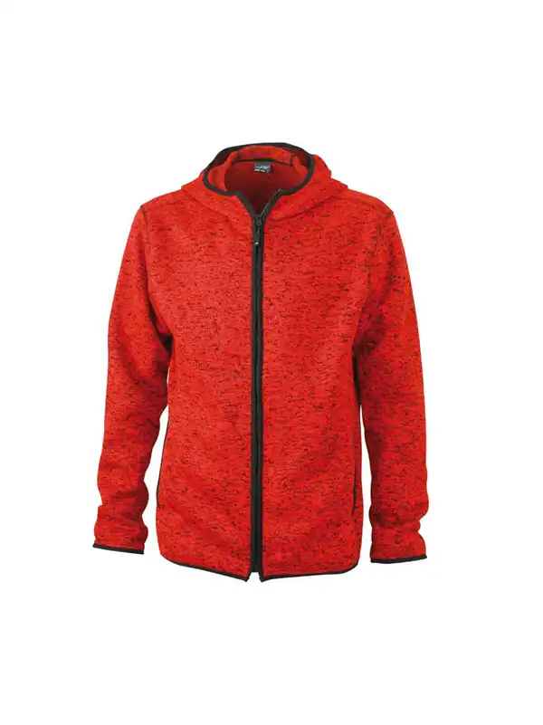 Red Melange/Black