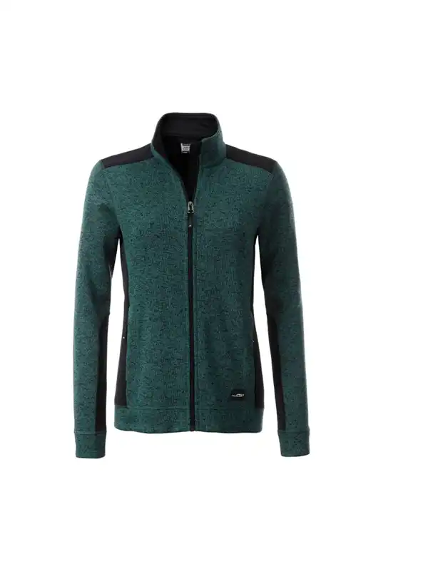 Dark Green Melange/Black
