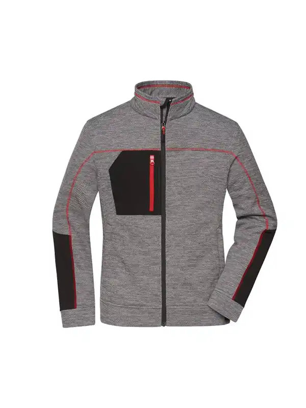 Carbon Melange/Black/Red