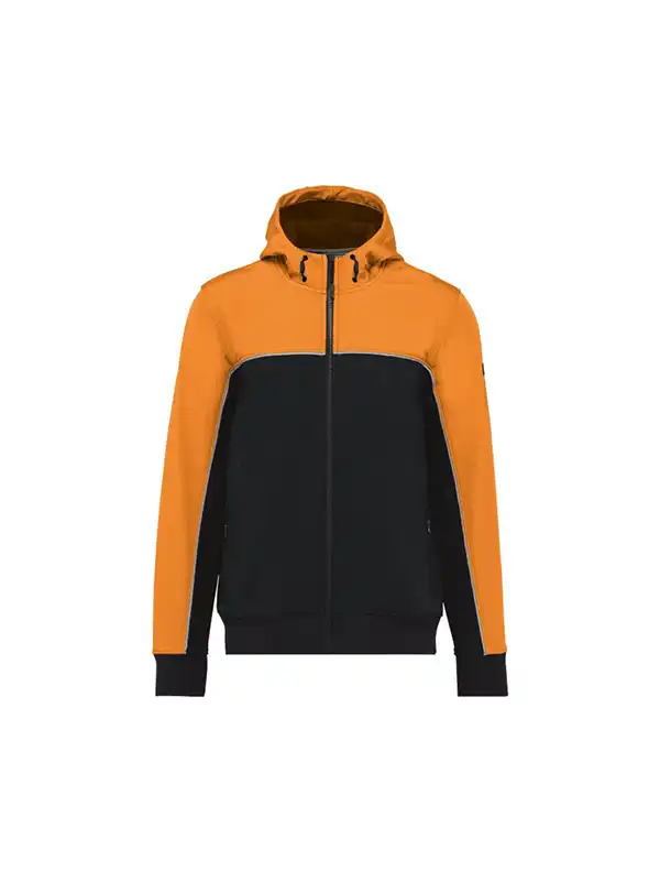 Black/Orange
