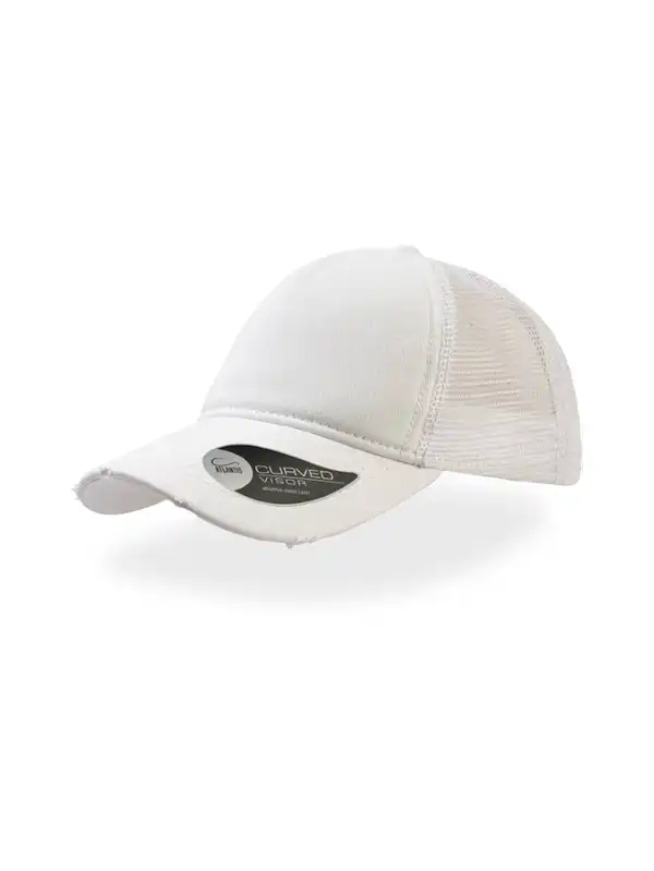Kapa - Atlantis - Rapper Destroyed 6 Panel Trucker Cap - Image 3