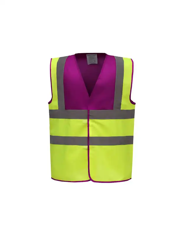 Raspberry/Hi Vis Yellow