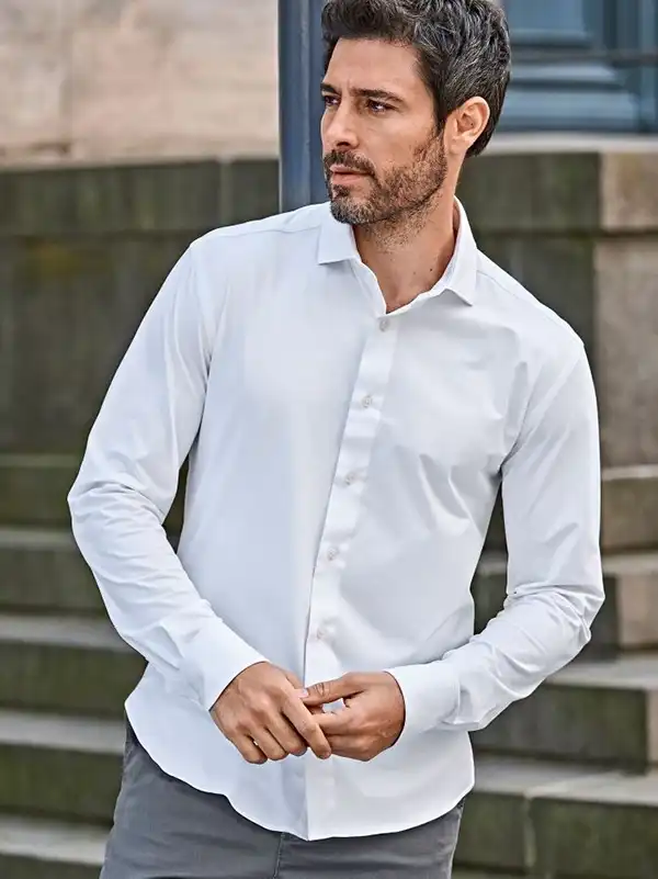Srajca - Tee Jays - Active Stretch Shirt Longsleeve 4030