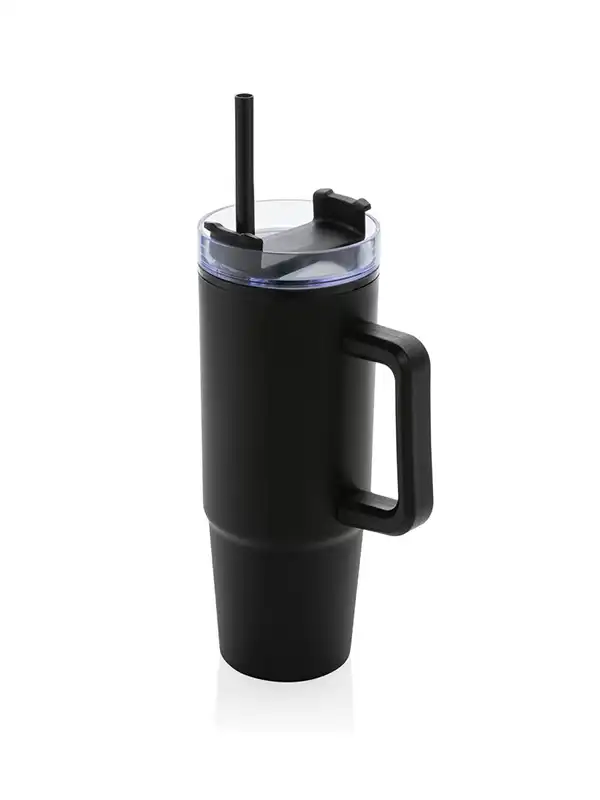 Lonček - XD - Tana RCS recycled plastic tumbler with handle 900ml P437.10 - Image 3
