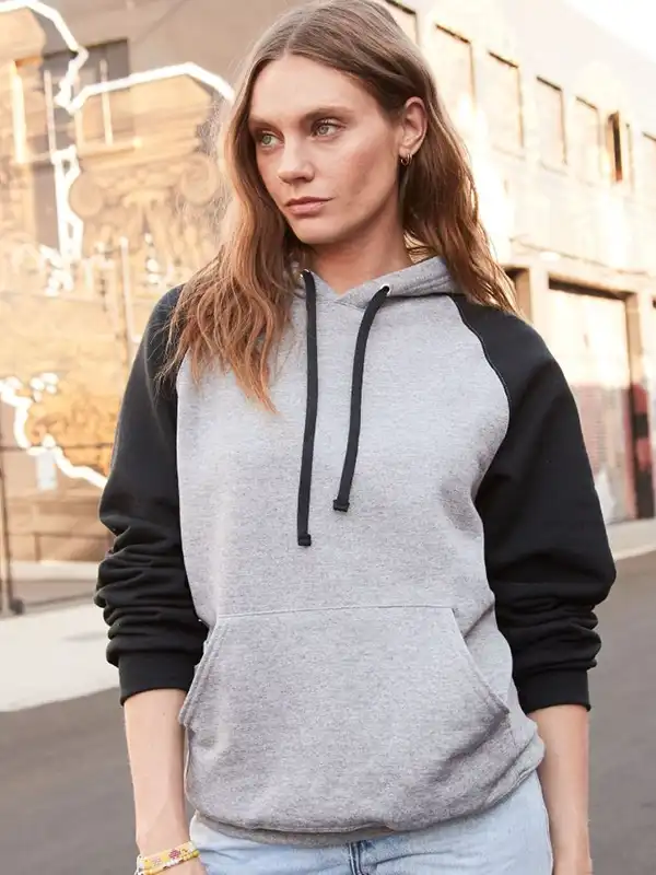 Pulover - Jerzees - Hooded Sweater 2-colored "NuBlend" 96CR