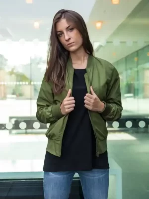 Ženski bomber – Build Your Brand – Ladies’ Bomber Jacket BY 044
