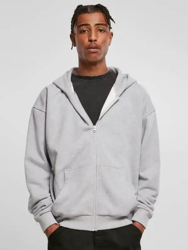 Pulover - Build Your Brand - Heavy Hooded Sweat Jacket "Ultra Heavy" BY 192