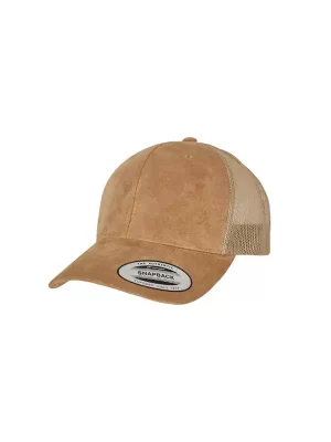 Kapa – Flexfit – 6 Panel Trucker Cap “Suede” 6606SU