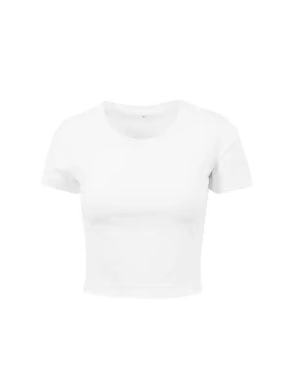 Ženska majica - Build Your Brand - Heavy Ladies' Crop T-Shirt BY 042 - Image 7