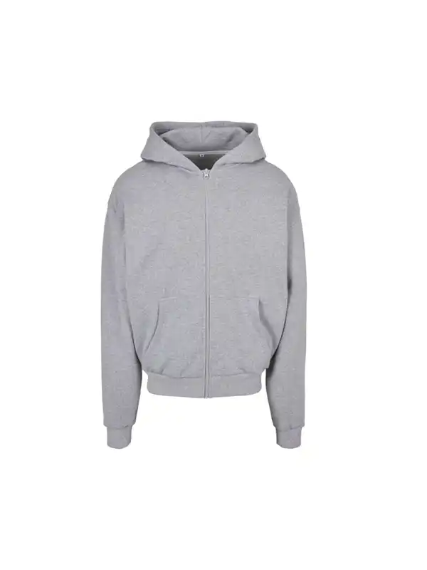 Pulover - Build Your Brand - Heavy Hooded Sweat Jacket "Ultra Heavy" BY 192 - Image 4
