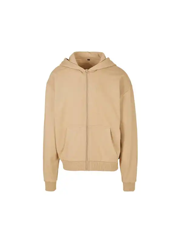 Pulover - Build Your Brand - Heavy Hooded Sweat Jacket "Ultra Heavy" BY 192 - Image 6