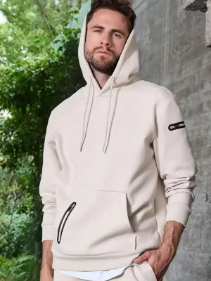Pulover – Daiber – Men’s Interlock Hooded Sweater 8046