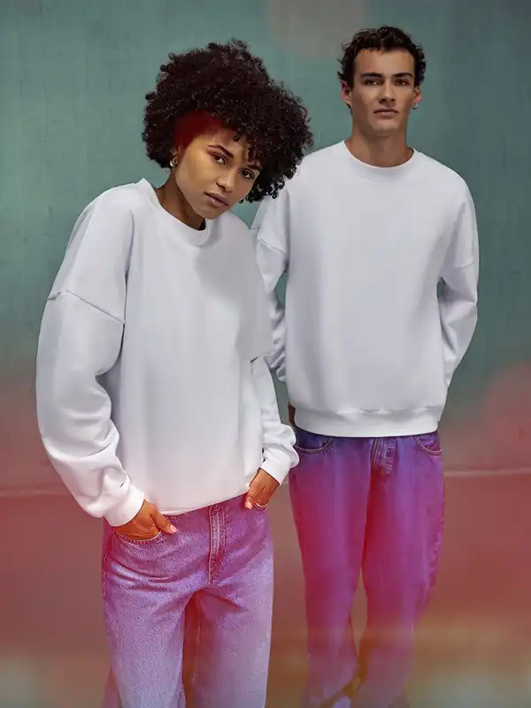 Pulover - B&C - Influence Crew Heavy Oversize Unisex Sweater