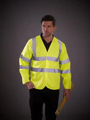Odsevni brezrokavnik – Yoko – Safety Vest longsleeve HVJ200