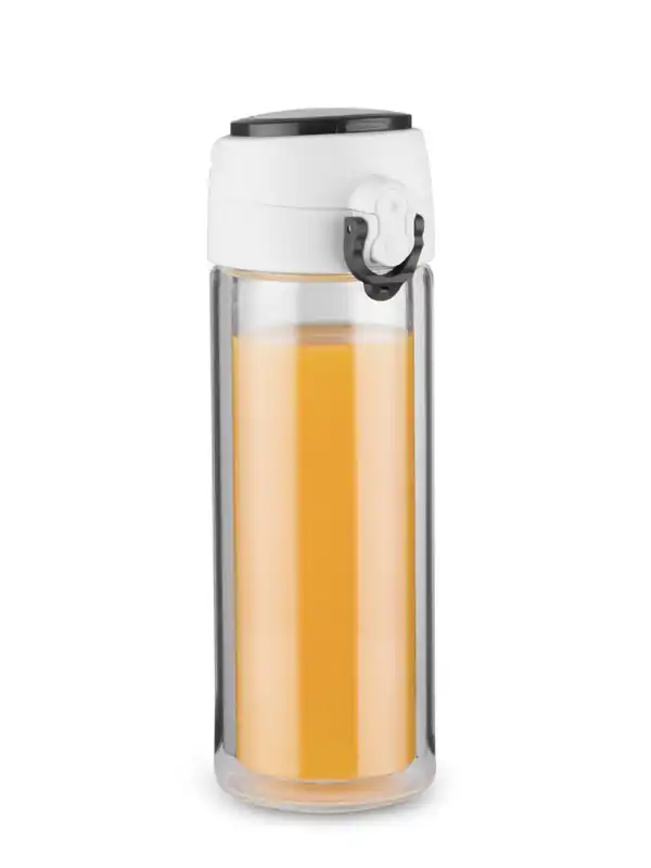 Flaška - Blue - Glass bottle VAKO 260 ml BLCO-16206