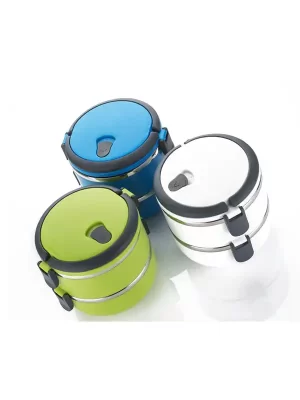 Posoda za hrano – Blue – Food container TOGO 700 + 700 ml BLCO-17632