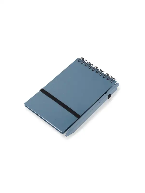 Beležnica - Blue - Notebook with pen TRESA A6 BLCO-18001