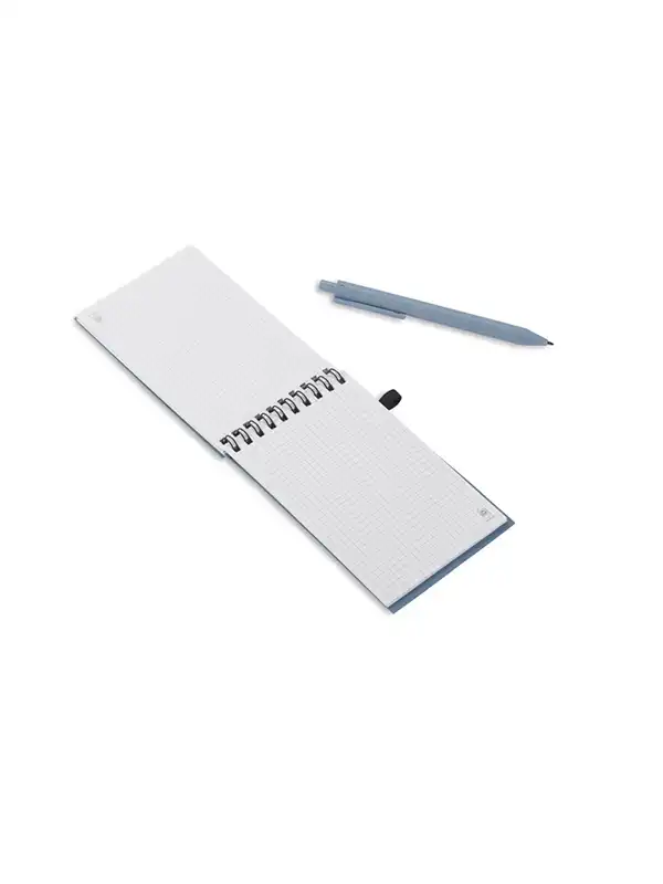 Beležnica - Blue - Notebook with pen TRESA A6 BLCO-18001 - Image 2
