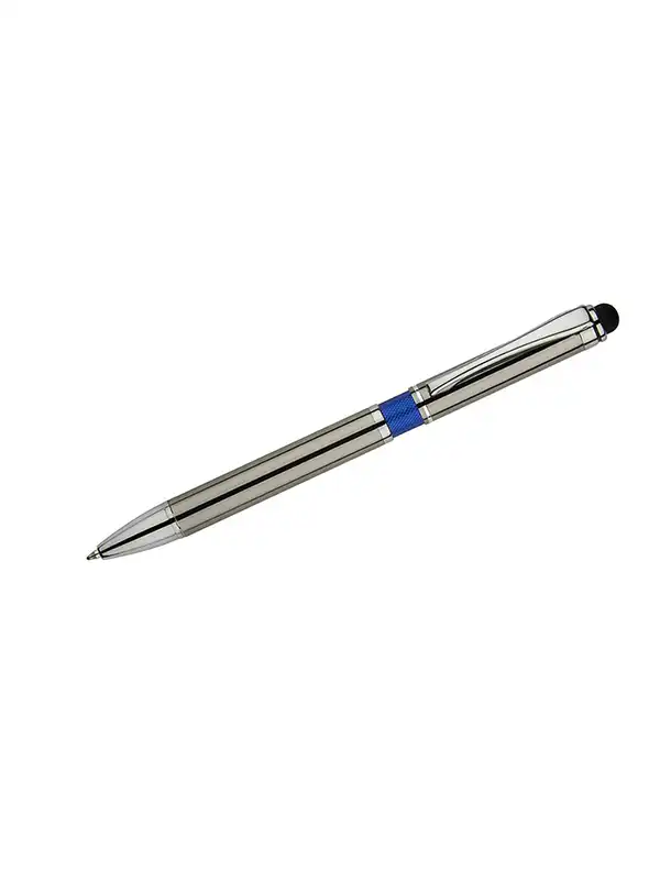 Silver/Blue