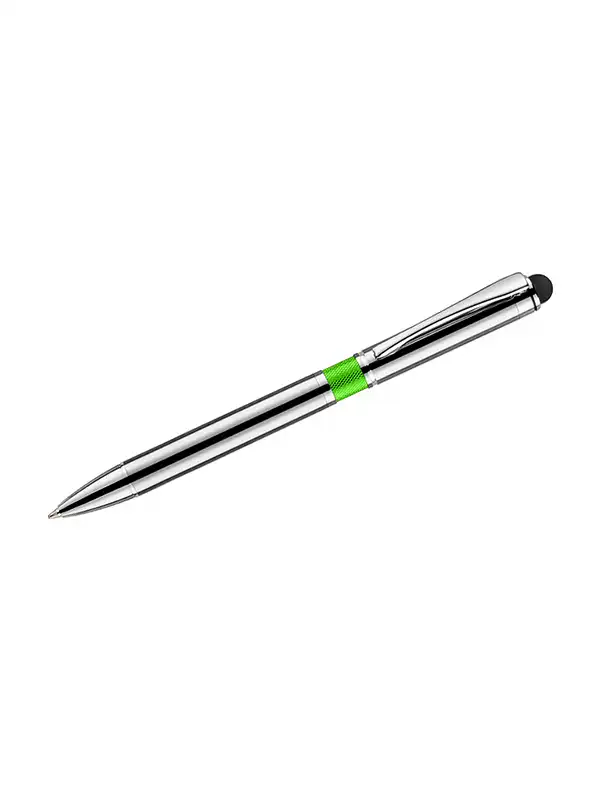 Silver/Lime Green