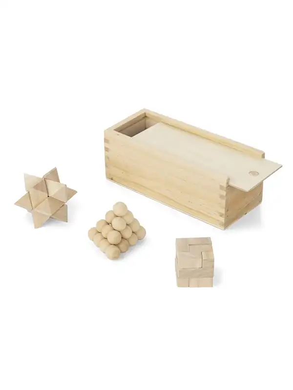 Sestavljanka - Blue - Three puzzle games set TRICKY BLCO-20089