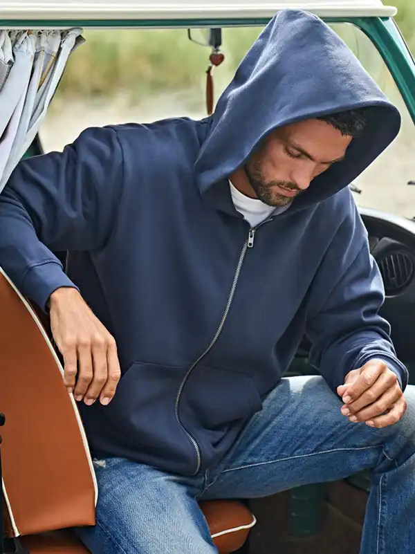 Pulover - Tee Jays - Heavy hooded sweat jacket "Urban" 5154