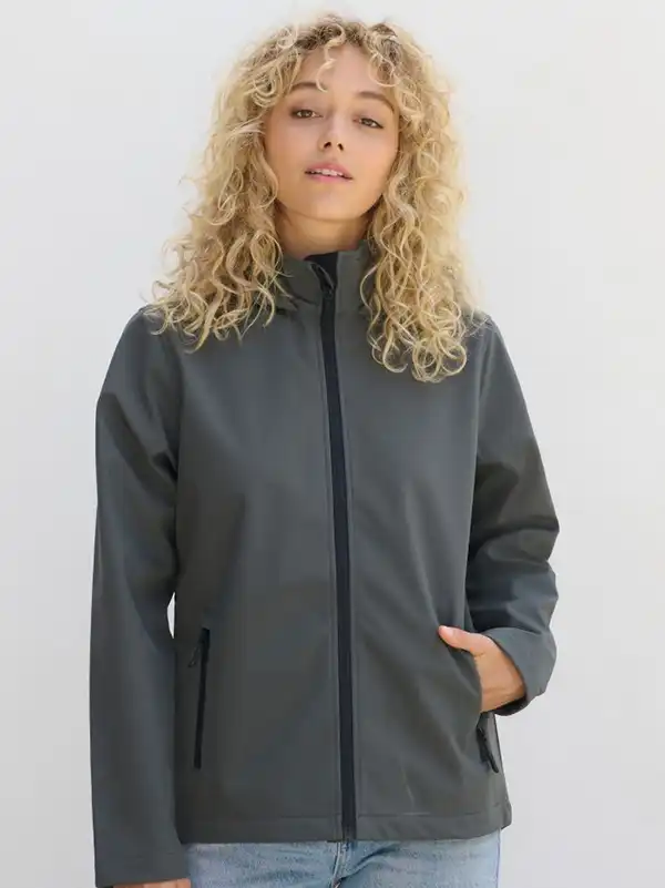 Ženski softshell - Sol's - Race Hooded Ladies' 2-Layer Hooded Softshell Jacket SO4448