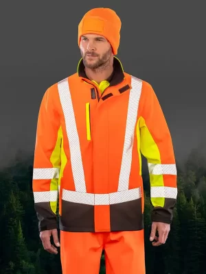 Odsevni softshell – Result – 3-Layer Safety Softshell Jacket R506X