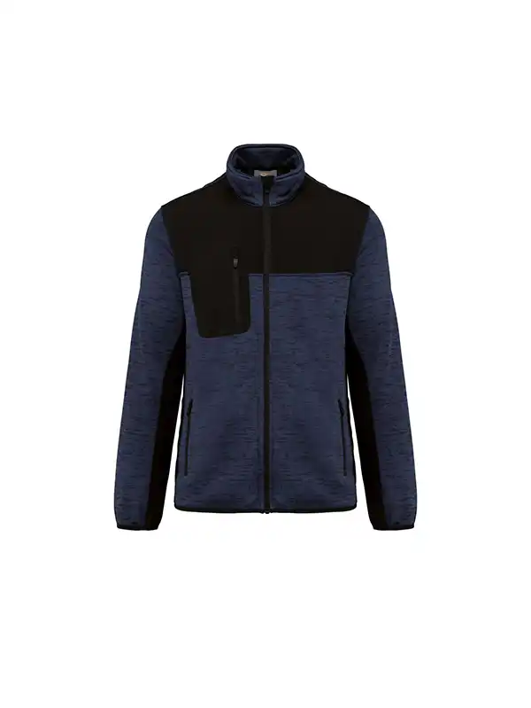 Navy/Melange Black