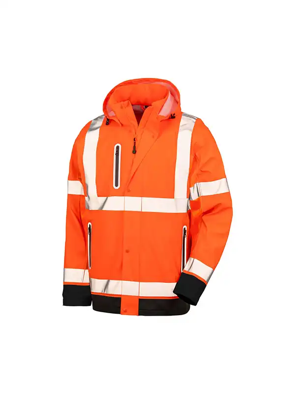 Fluorescent Orange/Black